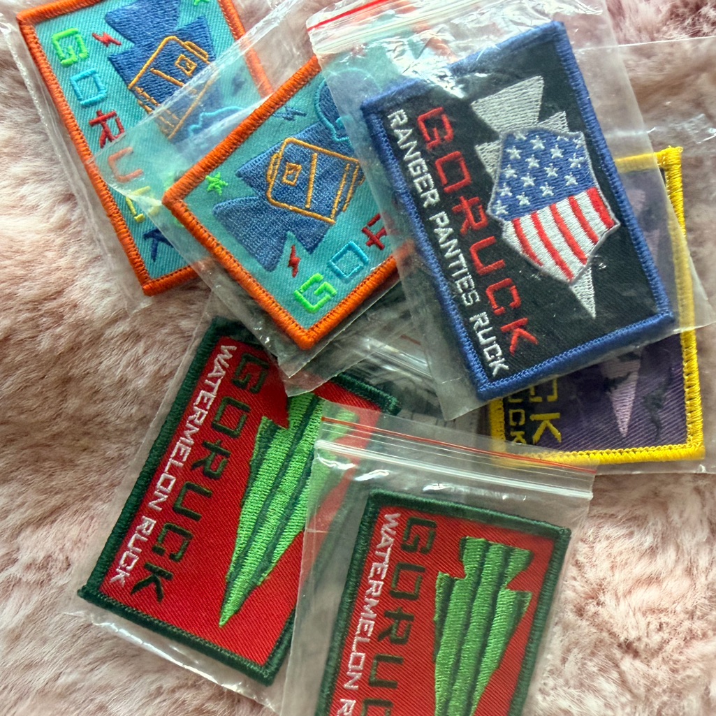 Brand New Goruck Patches 7 Each